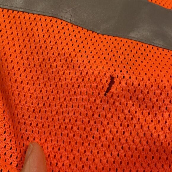 Reflective Safety Vest, Class 2 Construction, Hi-Viz, Yellow & Orange 3 pc Lot - Picture 14 of 15